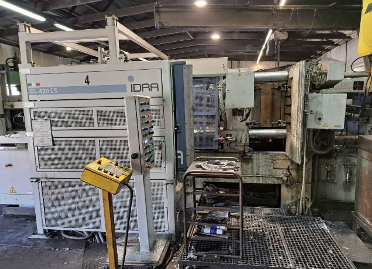 Idra OL 420 CS 冷室压铸机 KK1653, 二手