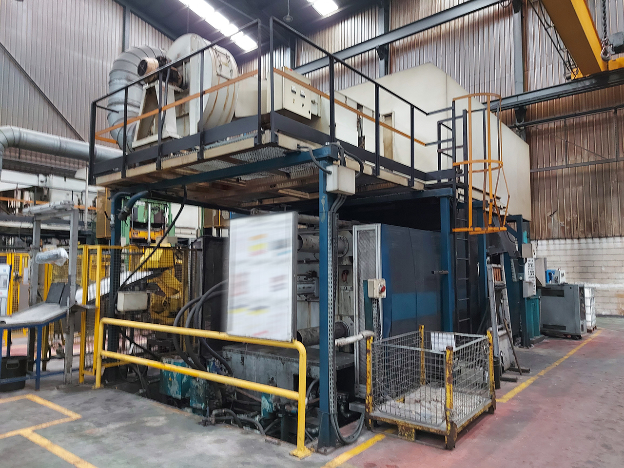 B-uhler-Evolution-B-140-D-cold-chamber-die-casting-machine-KK1580_1 布勒Evolution B 140 D 冷室压铸机 KK1580, 二手