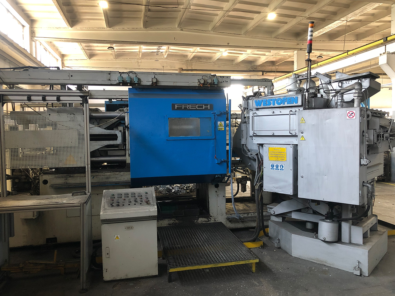 Frech DAK 315 S冷室压铸机 KK1509, 二手