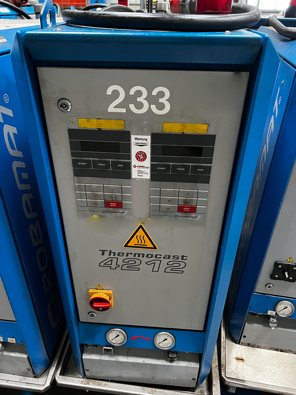 Robamat Thermocast 4212 油温控制装置 ZU2254，二手