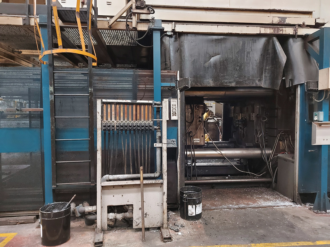 B-uhler-Evolution-B-140-D-cold-chamber-die-casting-machine-KK1580_3 布勒Evolution B 140 D 冷室压铸机 KK1580, 二手