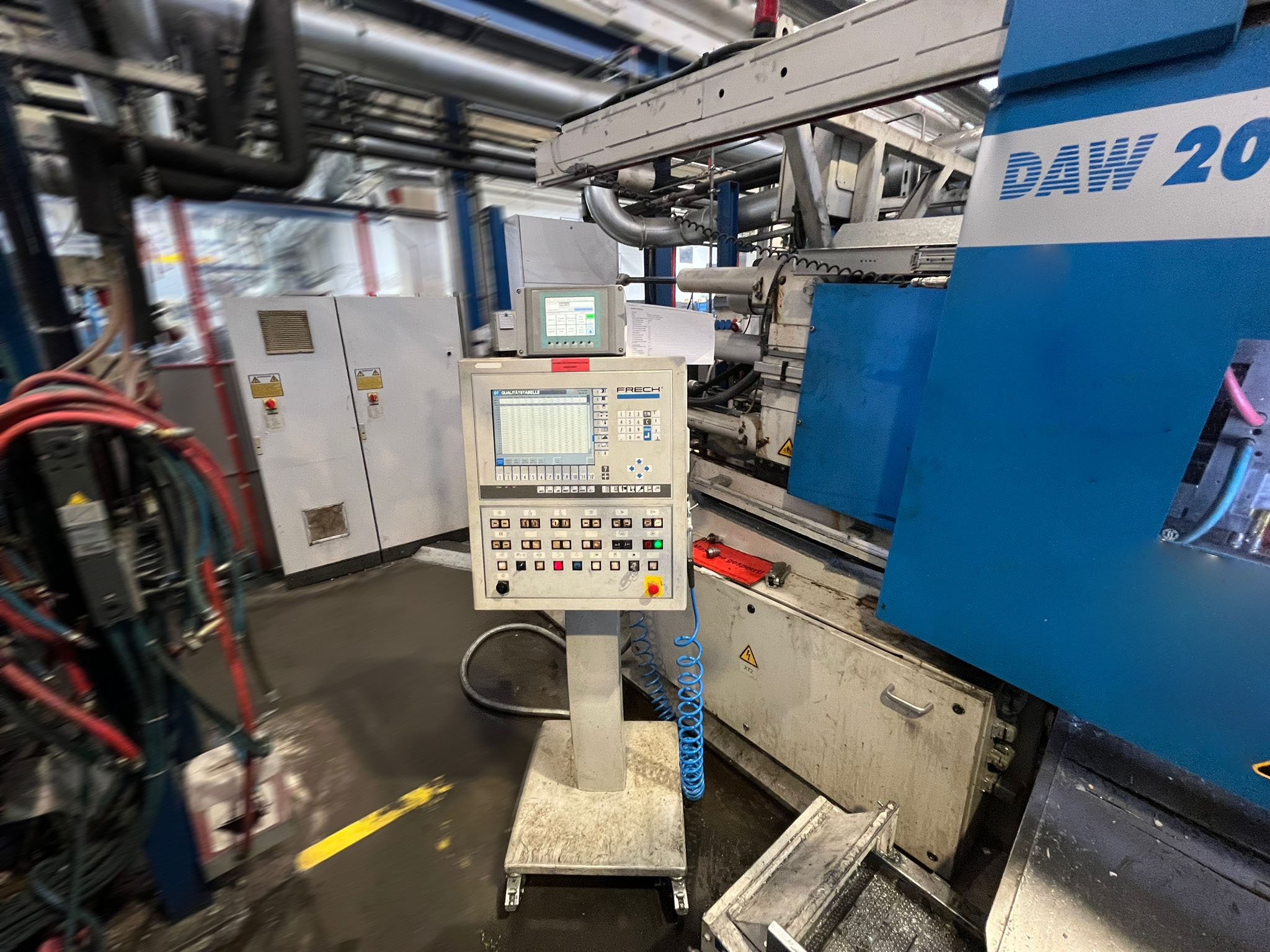 Frech DAW 200 F 热室压铸机 WK1467，二手