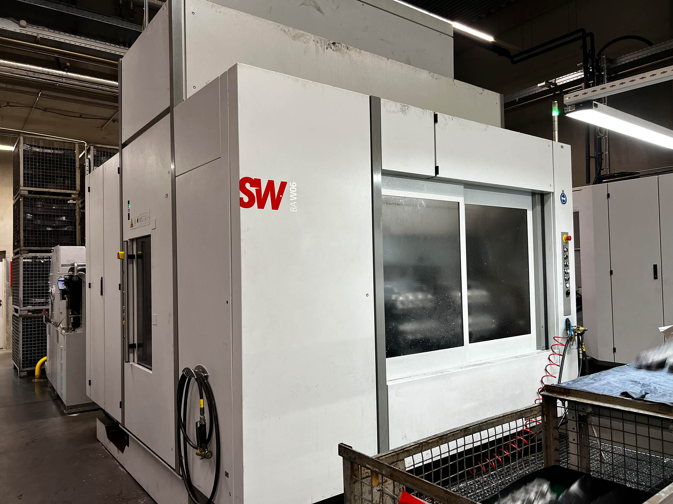 SW BAW 06-22 双主轴加工中心 BA2356，二手机