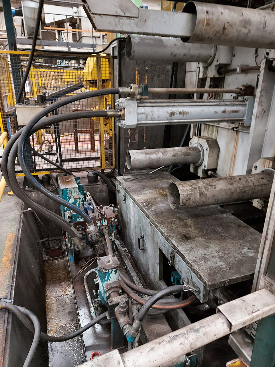 B-uhler-Evolution-B-140-D-cold-chamber-die-casting-machine-KK1580_2 布勒Evolution B 140 D 冷室压铸机 KK1580, 二手
