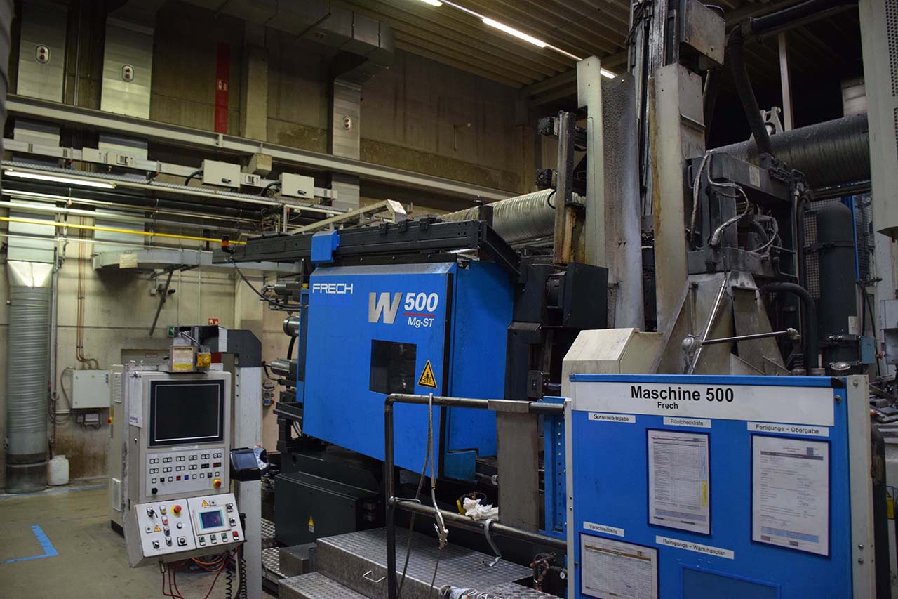 弗雷赫 W500 热室压铸机 WK1475，二手