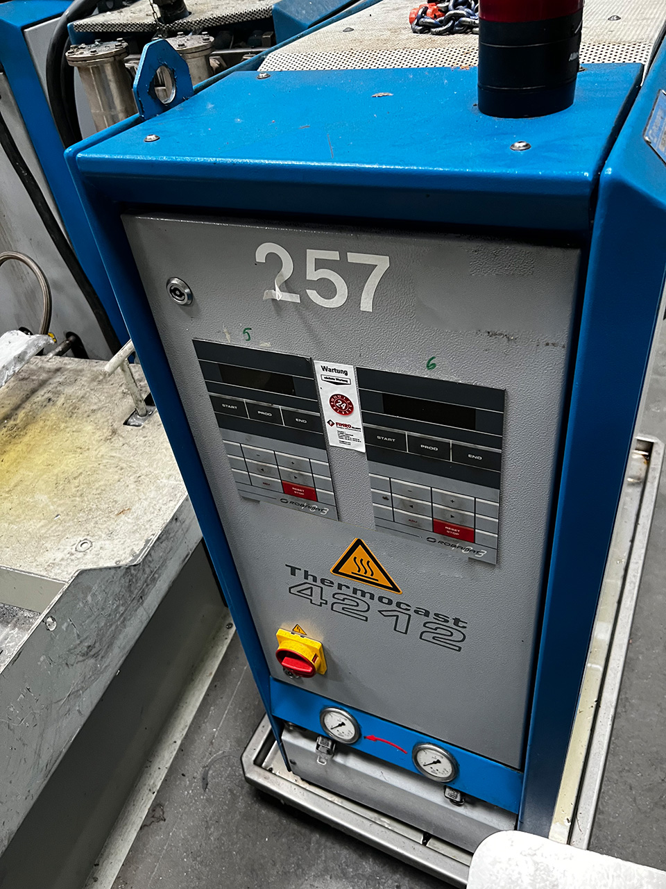 Robamat Thermocast 4212 油温控制装置 ZU2256，二手